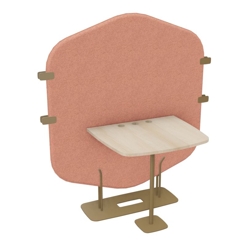 MARGOT CLOISON + TABLE - L122,7XH144,8XP75 CM