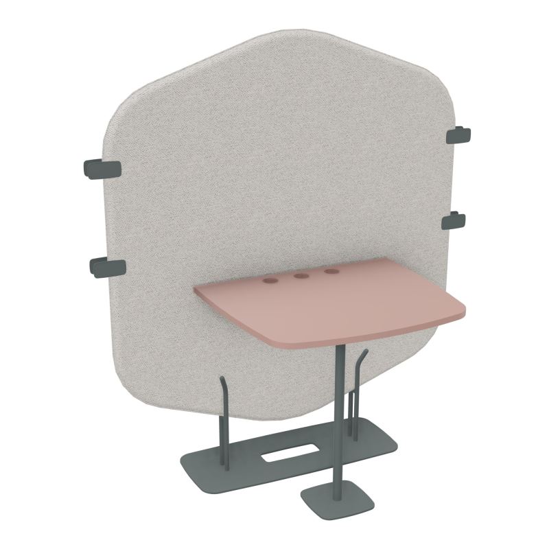 MARGOT CLOISON + TABLE - L122,7XH144,8XP75 CM BM SU R8