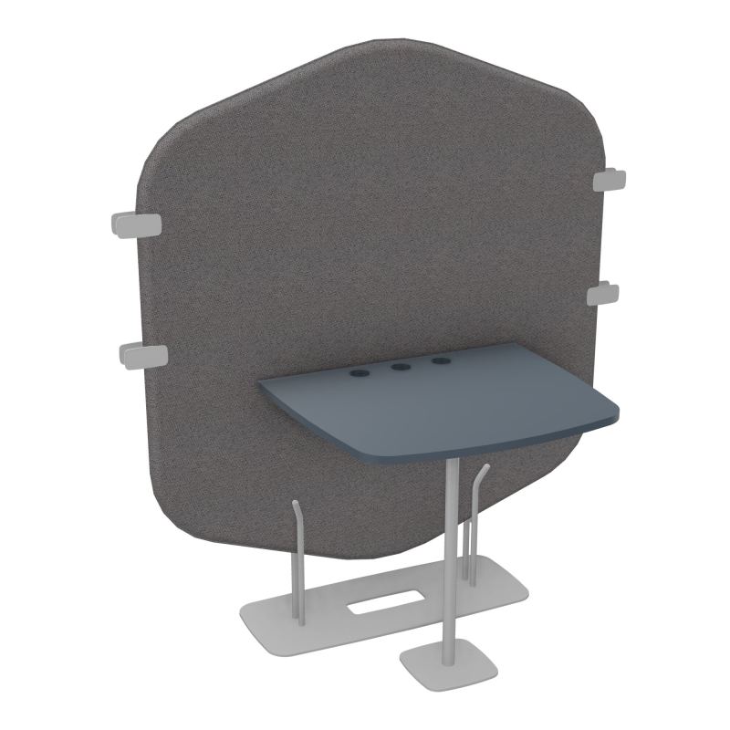 MARGOT CLOISON + TABLE - L122,7XH144,8XP75 CM BN SA R6