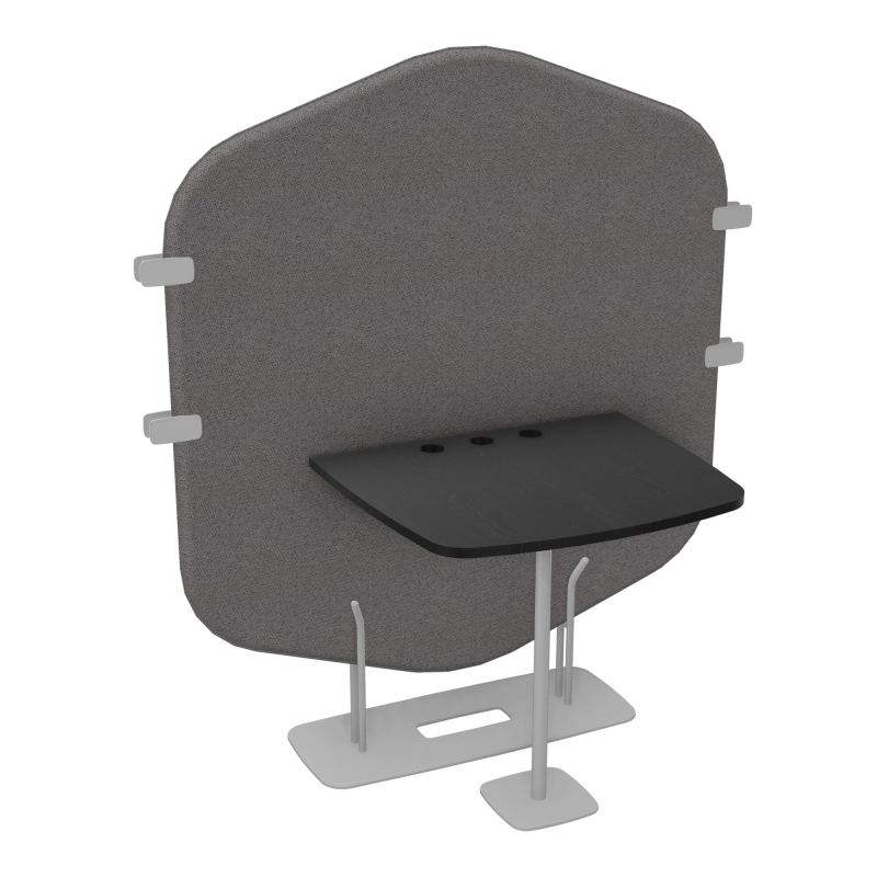 MARGOT CLOISON + TABLE - L122,7XH144,8XP75 CM BN SA RK