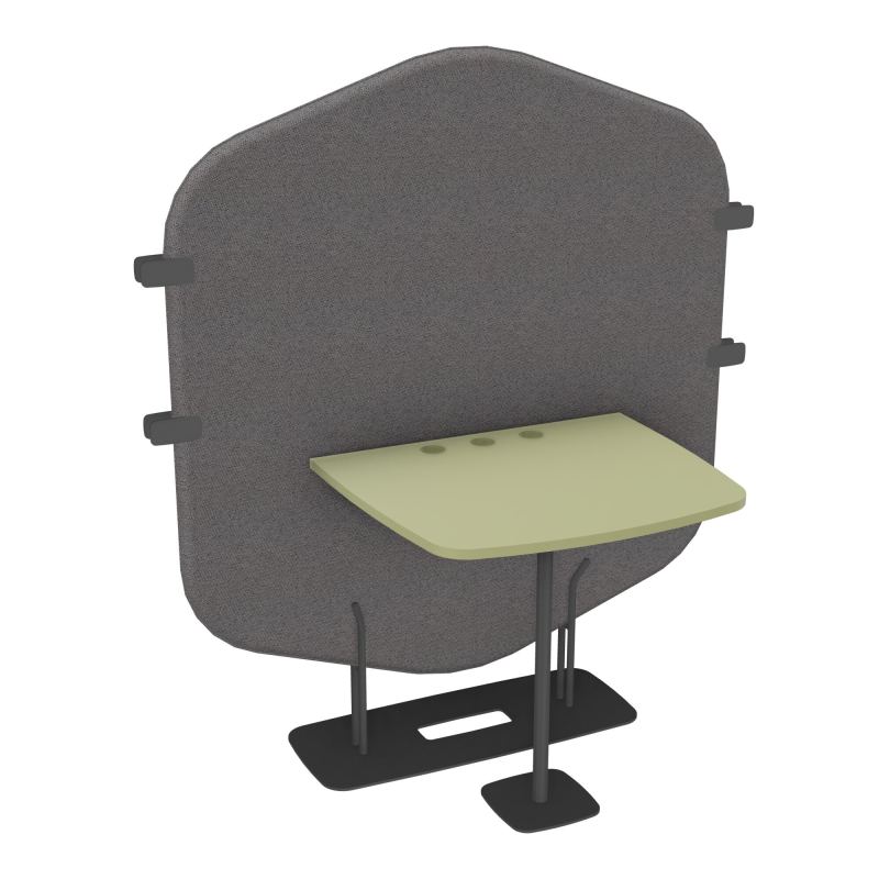 MARGOT CLOISON + TABLE - L122,7XH144,8XP75 CM BN SC R7
