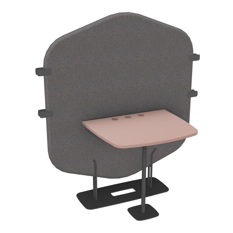 MARGOT CLOISON + TABLE - L122,7XH144,8XP75 CM BN SC R8