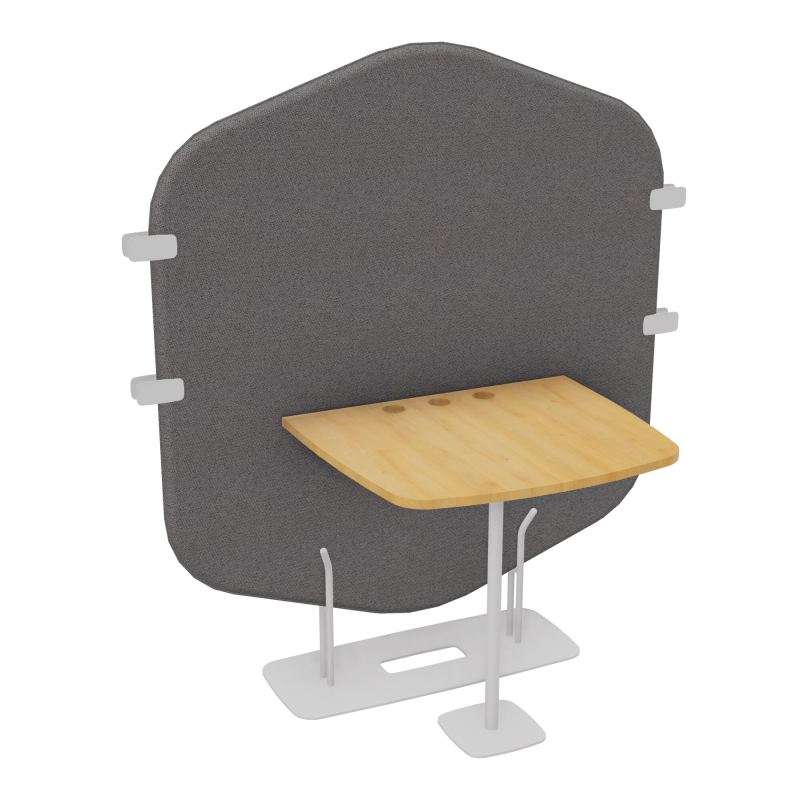 MARGOT CLOISON + TABLE - L122,7XH144,8XP75 CM BN SD R5