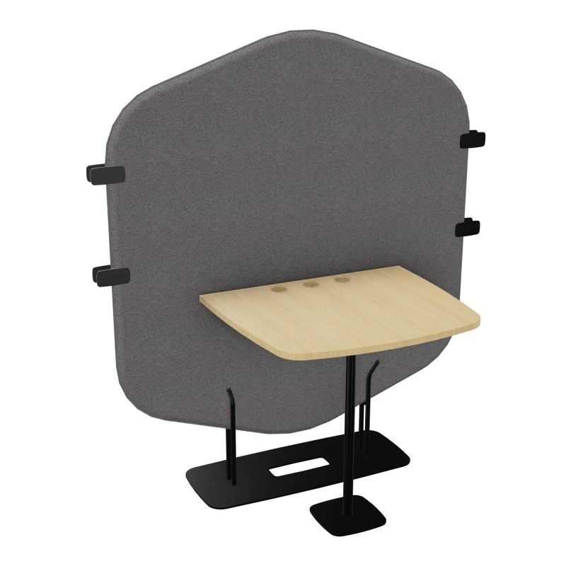 MARGOT CLOISON + TABLE - L122,7XH144,8XP75 CM BN SG R1