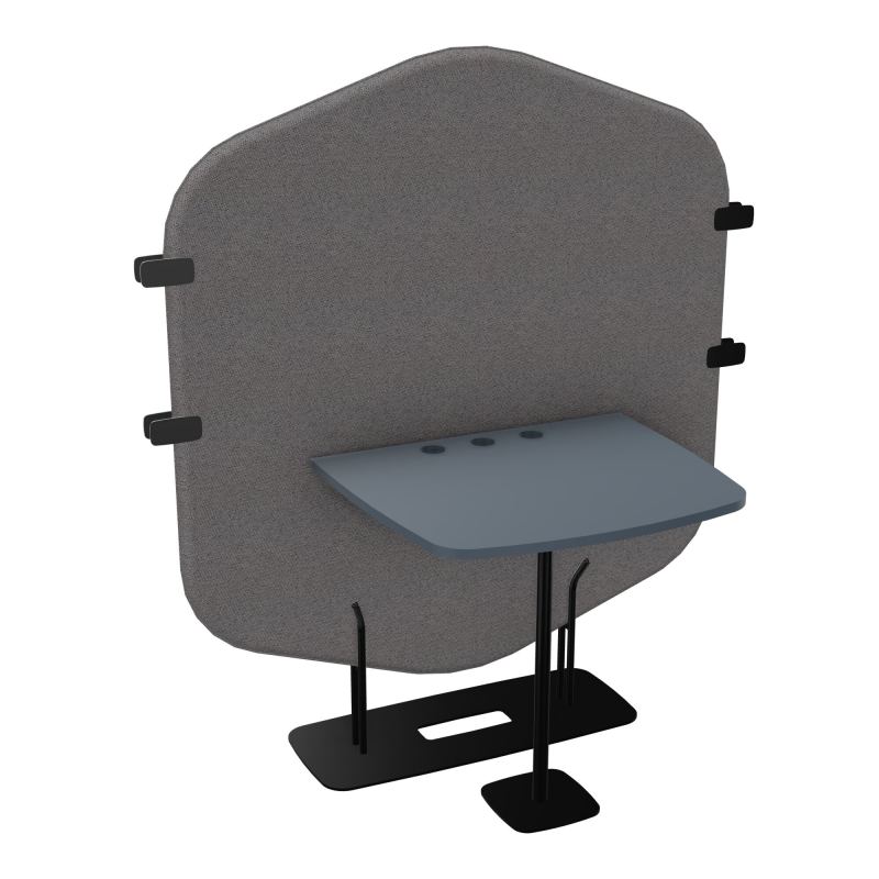 MARGOT CLOISON + TABLE - L122,7XH144,8XP75 CM BN SG R6
