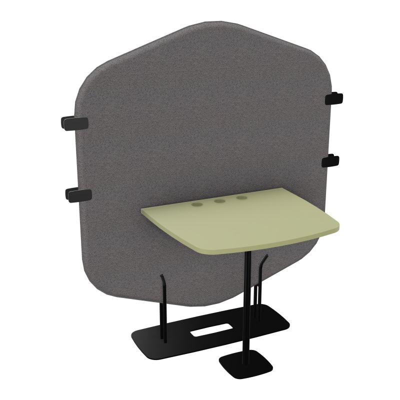 MARGOT CLOISON + TABLE - L122,7XH144,8XP75 CM BN SG R7