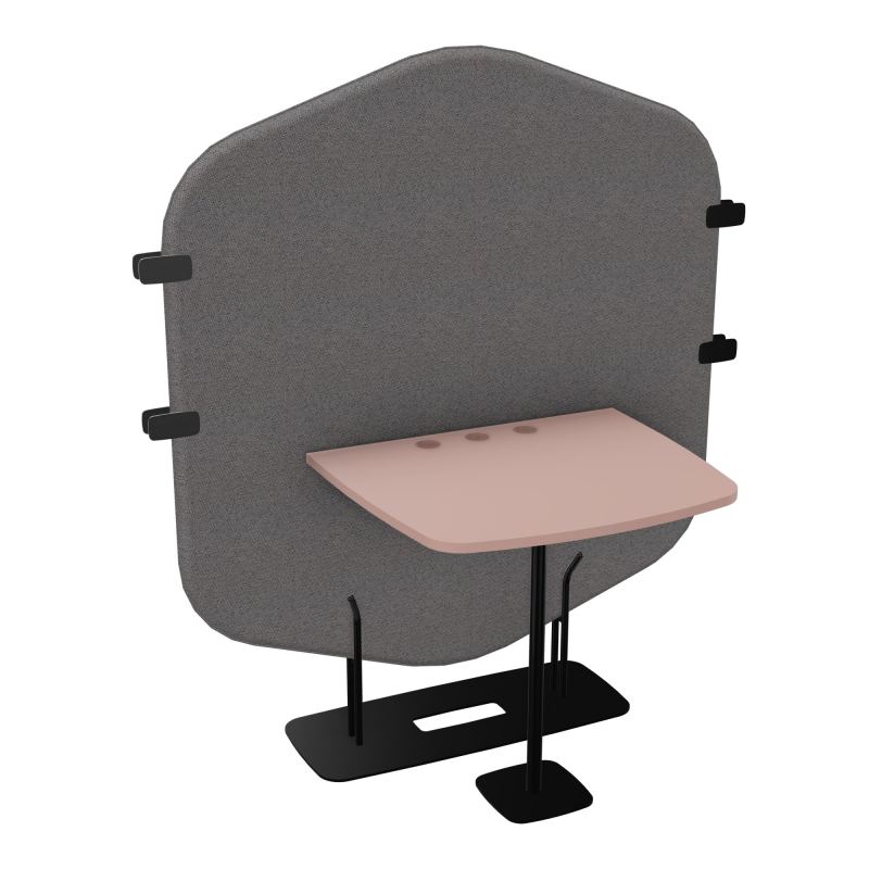 MARGOT CLOISON + TABLE - L122,7XH144,8XP75 CM BN SG R8