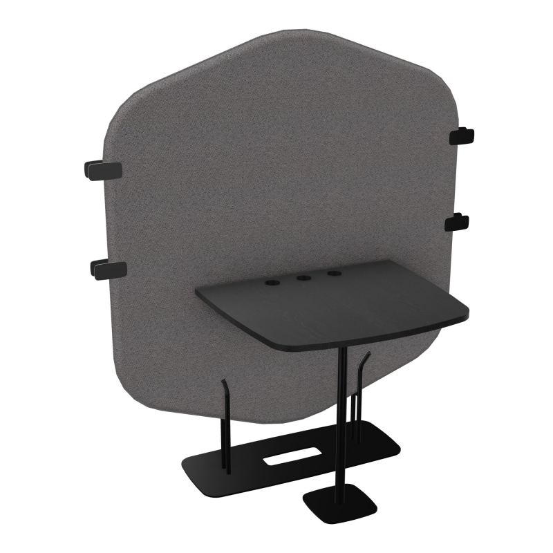 MARGOT CLOISON + TABLE - L122,7XH144,8XP75 CM BN SG RK