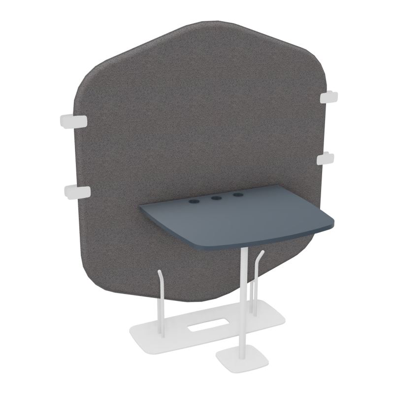 MARGOT CLOISON + TABLE - L122,7XH144,8XP75 CM BN SO R6