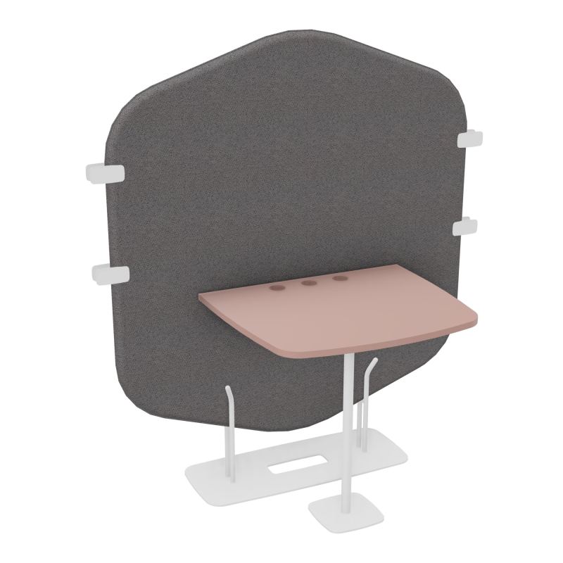 MARGOT CLOISON + TABLE - L122,7XH144,8XP75 CM BN SO R8