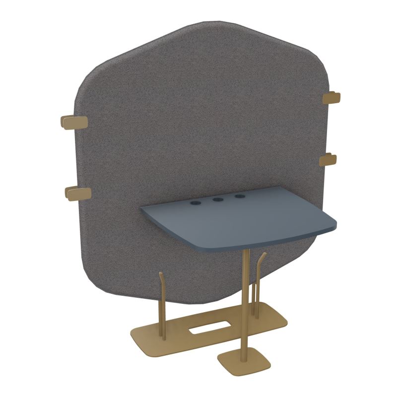 MARGOT CLOISON + TABLE - L122,7XH144,8XP75 CM BN Z3 R6
