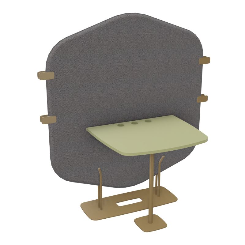 MARGOT CLOISON + TABLE - L122,7XH144,8XP75 CM BN Z3 R7