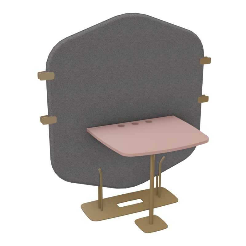 MARGOT CLOISON + TABLE - L122,7XH144,8XP75 CM BN Z3 R8