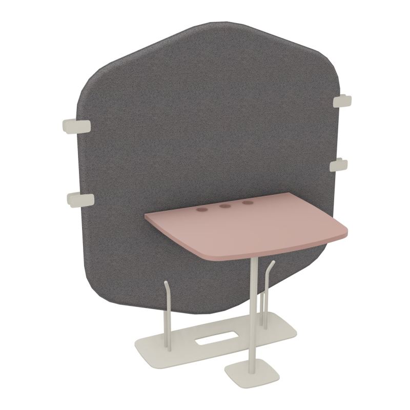 MARGOT CLOISON + TABLE - L122,7XH144,8XP75 CM BN ZC R8