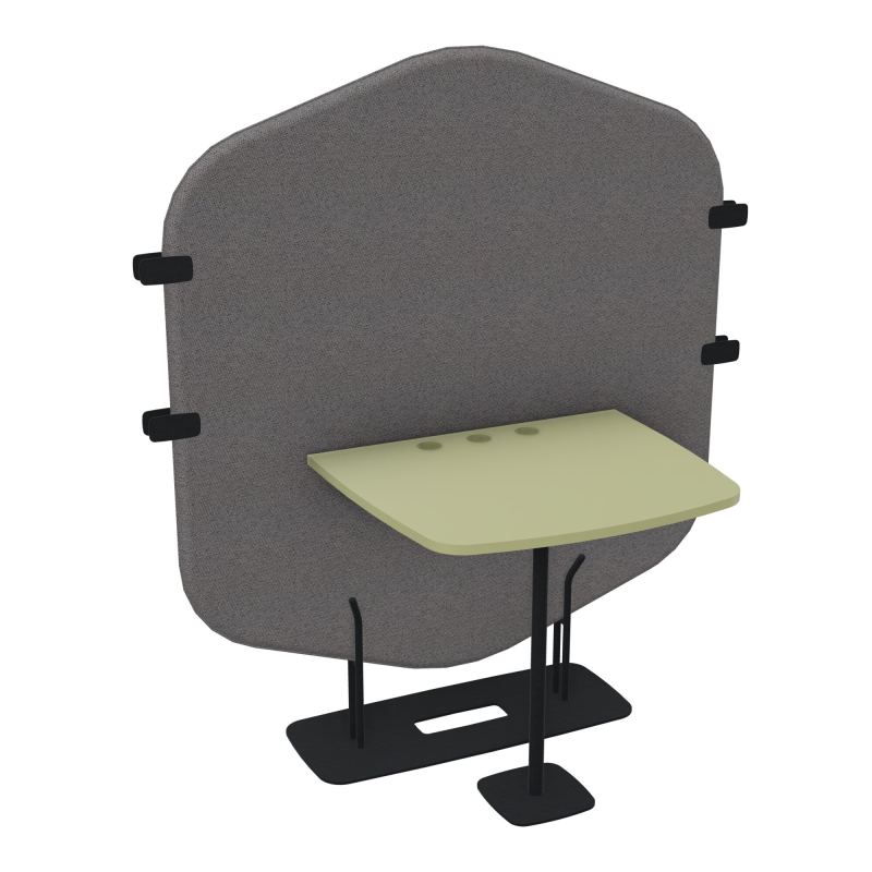 MARGOT CLOISON + TABLE - L122,7XH144,8XP75 CM BN ZP R7