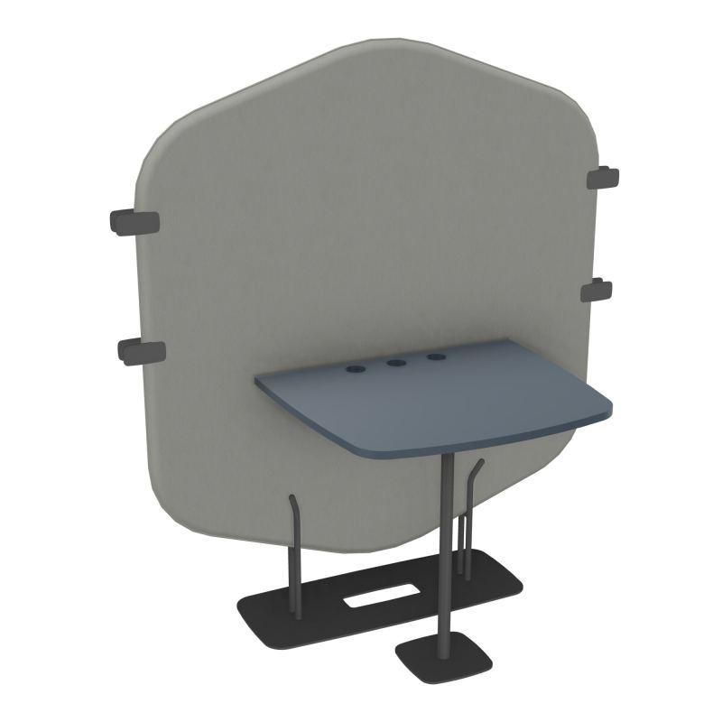 MARGOT CLOISON + TABLE - L122,7XH144,8XP75 CM CA SC R6