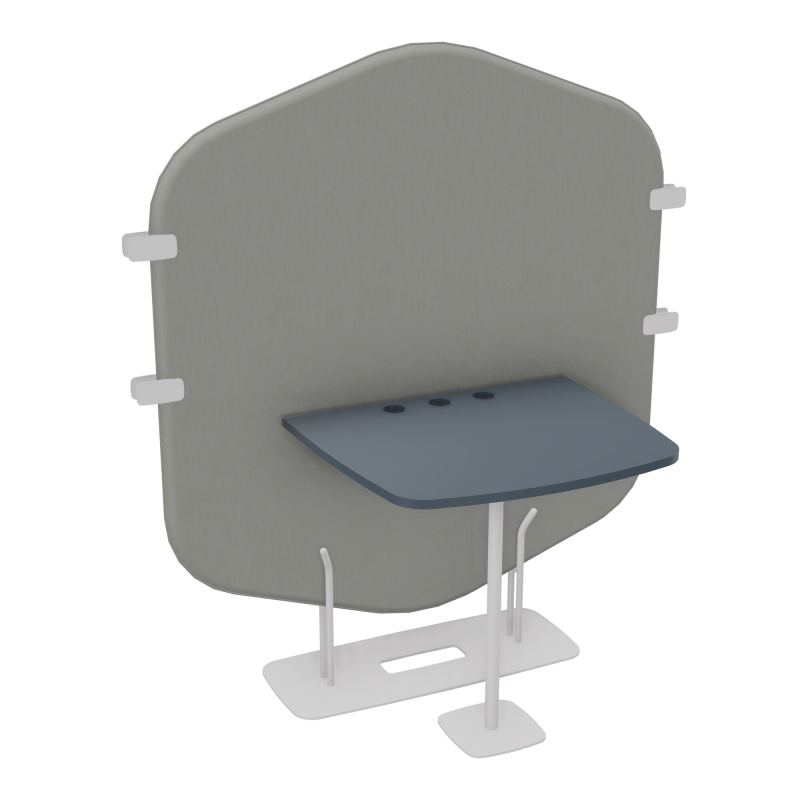 MARGOT CLOISON + TABLE - L122,7XH144,8XP75 CM CA SD R6