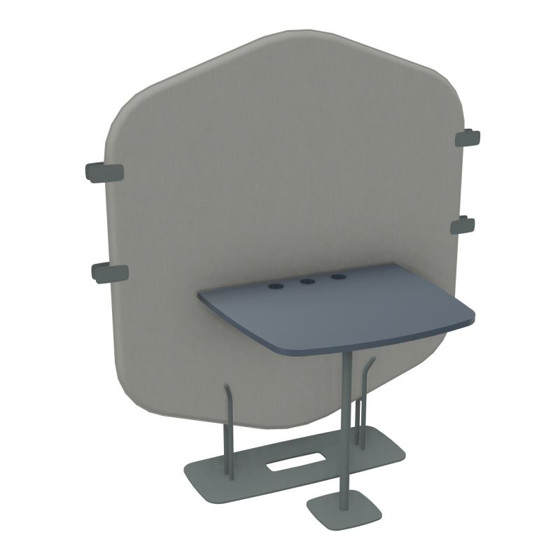 MARGOT CLOISON + TABLE - L122,7XH144,8XP75 CM CA SU R6