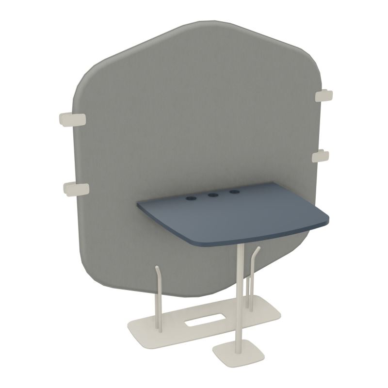 MARGOT CLOISON + TABLE - L122,7XH144,8XP75 CM CA ZC R6