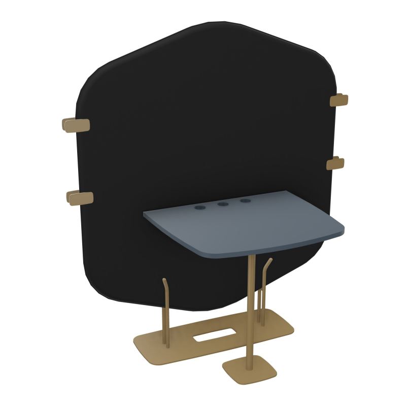 MARGOT CLOISON + TABLE - L122,7XH144,8XP75 CM CB Z3 R6