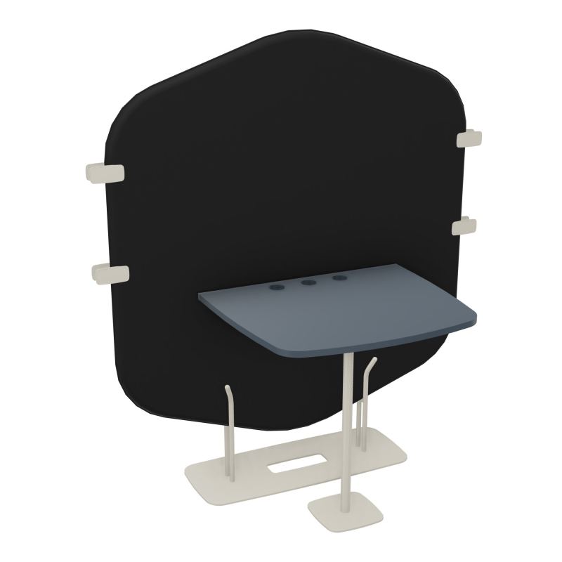 MARGOT CLOISON + TABLE - L122,7XH144,8XP75 CM CB ZC R6