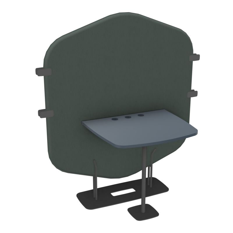 MARGOT CLOISON + TABLE - L122,7XH144,8XP75 CM CF SC R6