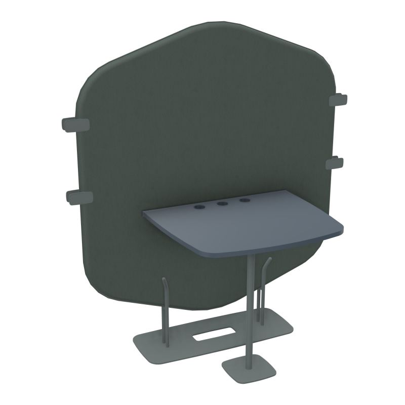 MARGOT CLOISON + TABLE - L122,7XH144,8XP75 CM CF SU R6