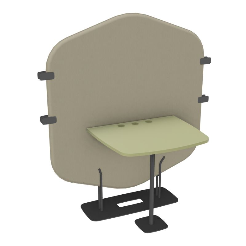 MARGOT CLOISON + TABLE - L122,7XH144,8XP75 CM CG SC R7