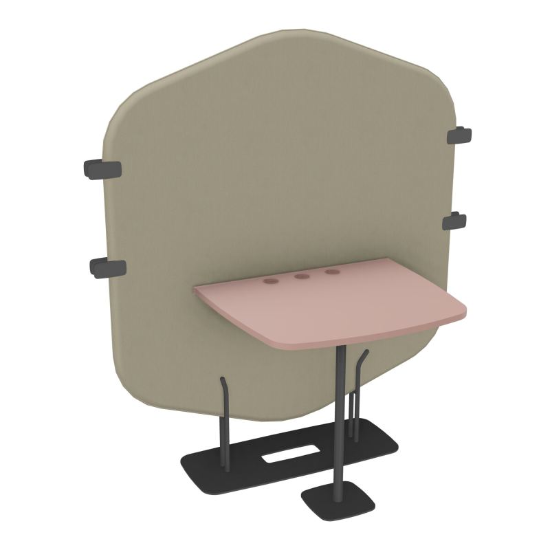 MARGOT CLOISON + TABLE - L122,7XH144,8XP75 CM CG SC R8