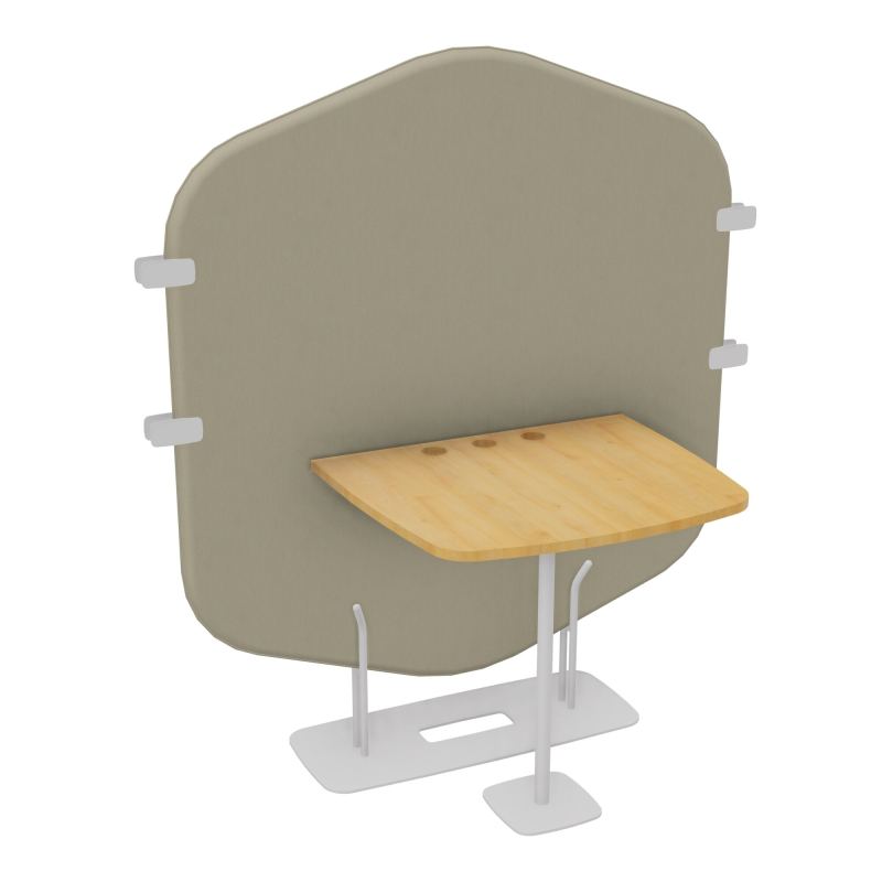 MARGOT CLOISON + TABLE - L122,7XH144,8XP75 CM CG SD R5