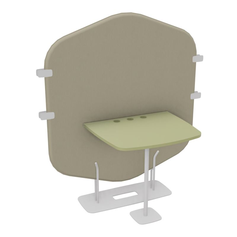 MARGOT CLOISON + TABLE - L122,7XH144,8XP75 CM CG SD R7