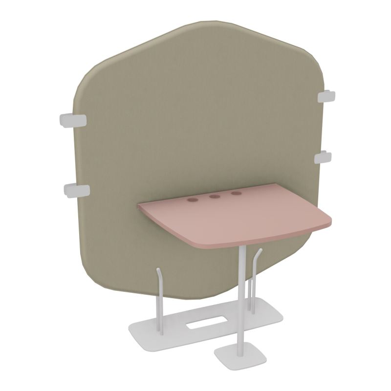 MARGOT CLOISON + TABLE - L122,7XH144,8XP75 CM CG SD R8