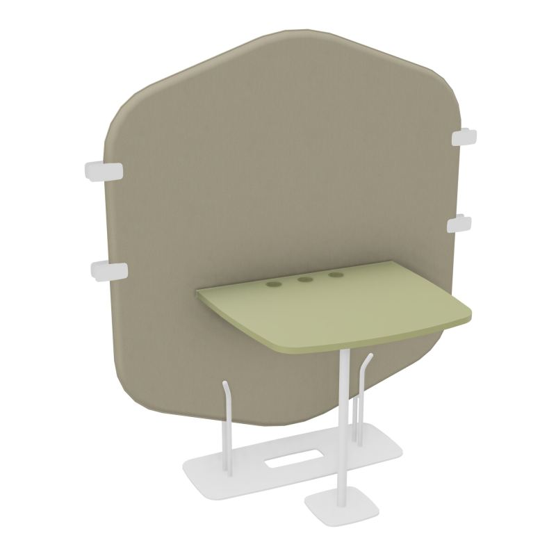MARGOT CLOISON + TABLE - L122,7XH144,8XP75 CM CG SO R7