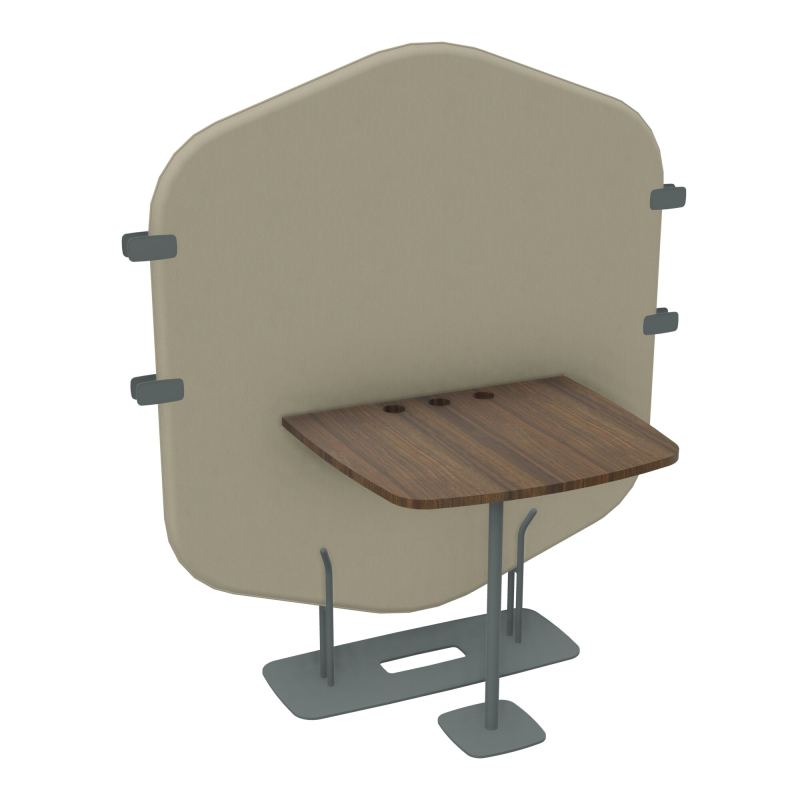 MARGOT CLOISON + TABLE - L122,7XH144,8XP75 CM