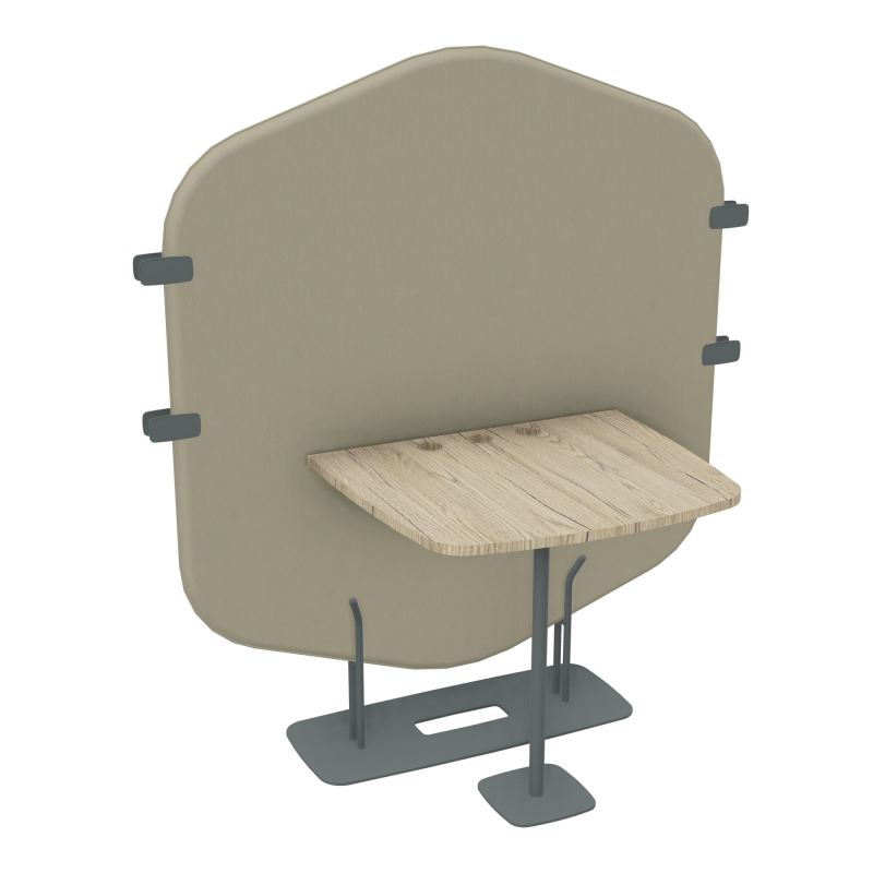 MARGOT CLOISON + TABLE - L122,7XH144,8XP75 CM