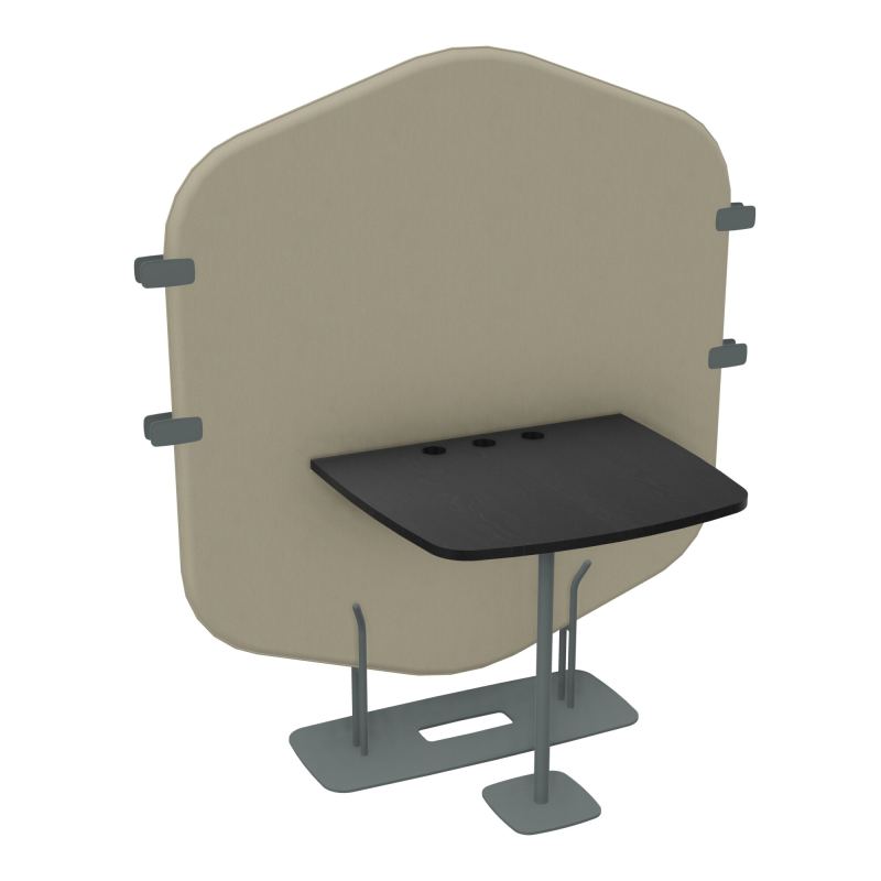 MARGOT CLOISON + TABLE - L122,7XH144,8XP75 CM CG SU RK