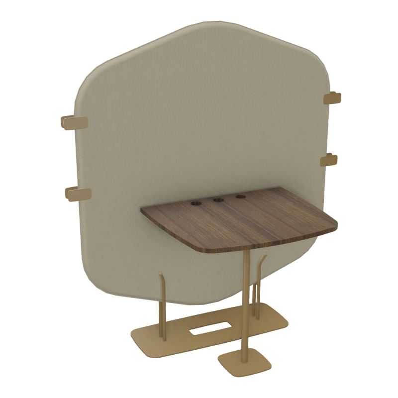 MARGOT CLOISON + TABLE - L122,7XH144,8XP75 CM