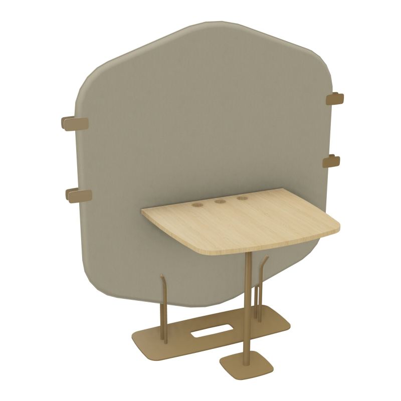 MARGOT CLOISON + TABLE - L122,7XH144,8XP75 CM CG Z3 R1