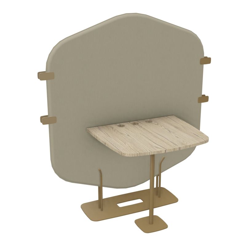 MARGOT CLOISON + TABLE - L122,7XH144,8XP75 CM