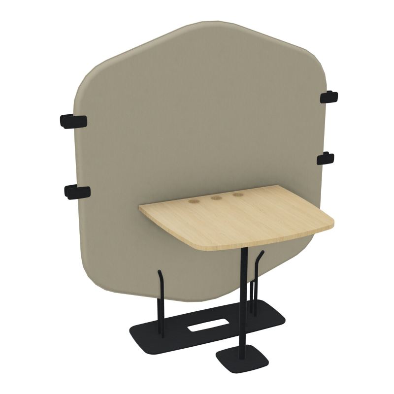 MARGOT CLOISON + TABLE - L122,7XH144,8XP75 CM CG ZP R1