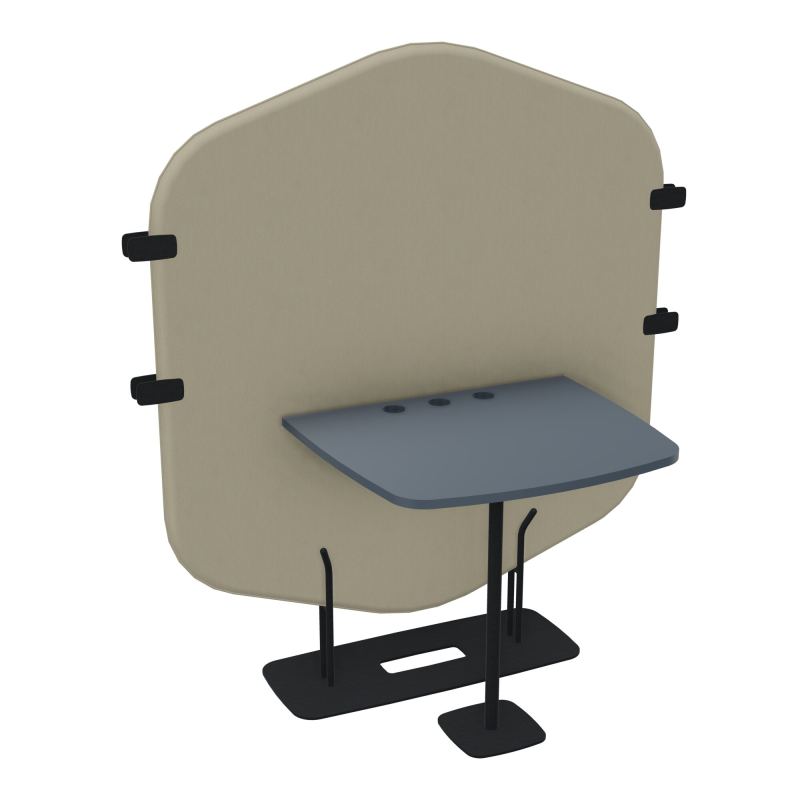 MARGOT CLOISON + TABLE - L122,7XH144,8XP75 CM CG ZP R6