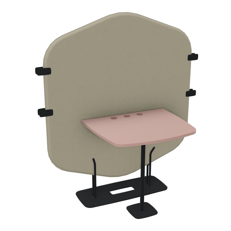 MARGOT CLOISON + TABLE - L122,7XH144,8XP75 CM CG ZP R8