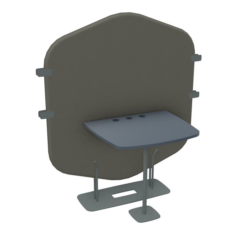 MARGOT CLOISON + TABLE - L122,7XH144,8XP75 CM CH SU R6