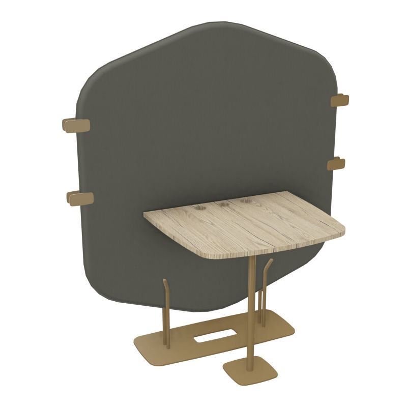 MARGOT CLOISON + TABLE - L122,7XH144,8XP75 CM