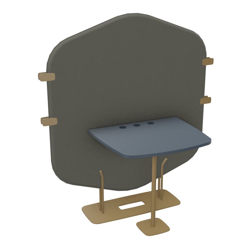 MARGOT CLOISON + TABLE - L122,7XH144,8XP75 CM CH Z3 R6