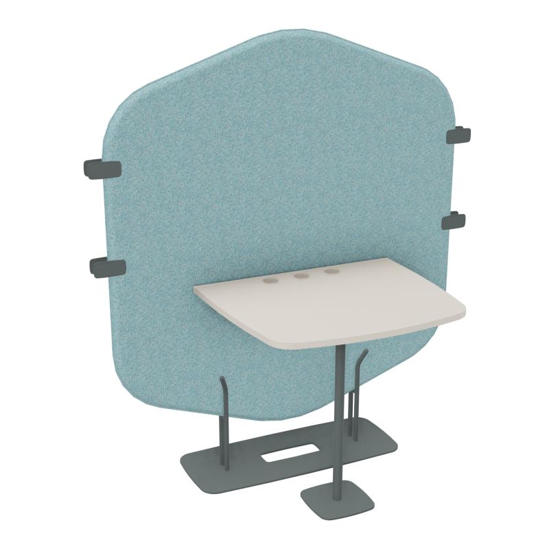 MARGOT CLOISON + TABLE - L122,7XH144,8XP75 CM