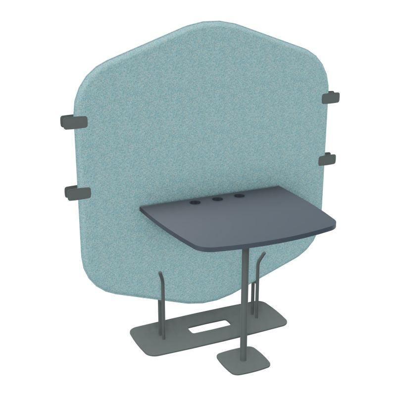 MARGOT CLOISON + TABLE - L122,7XH144,8XP75 CM CJ SU R6