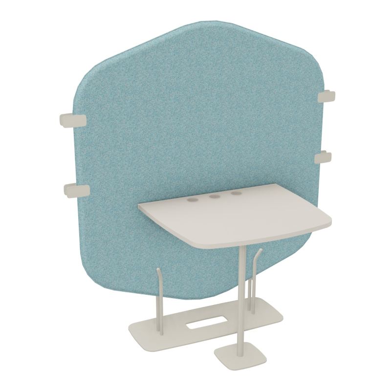 MARGOT CLOISON + TABLE - L122,7XH144,8XP75 CM