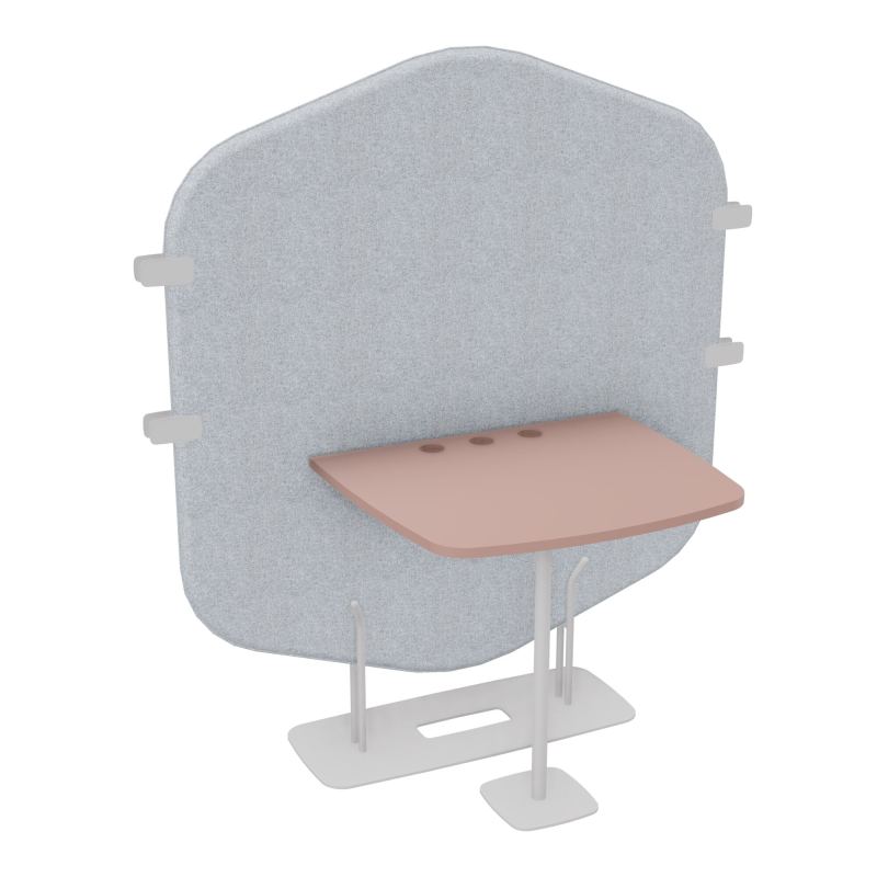 MARGOT CLOISON + TABLE - L122,7XH144,8XP75 CM DA SD R8