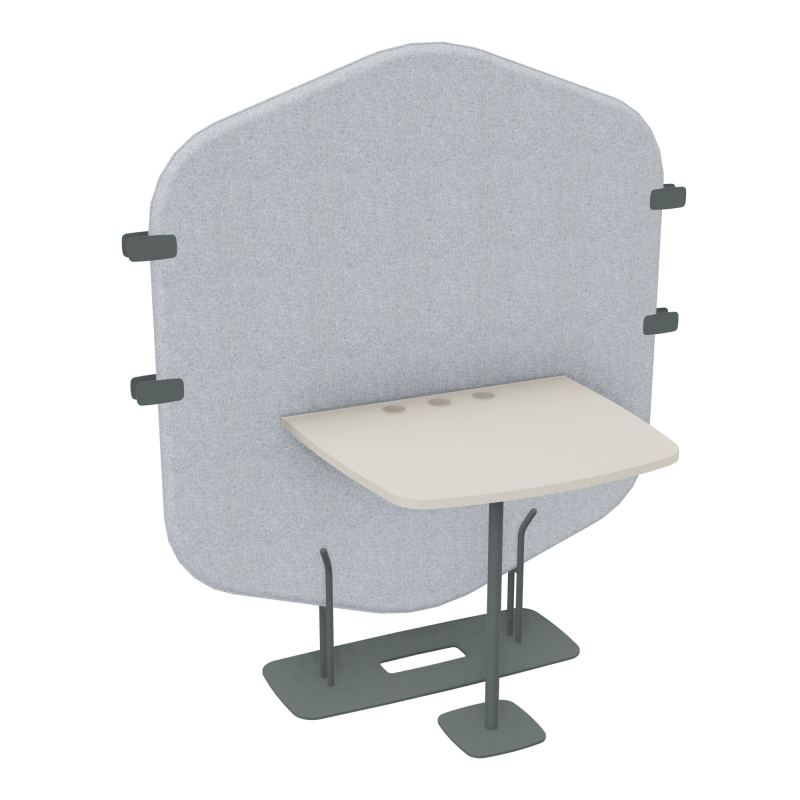 MARGOT CLOISON + TABLE - L122,7XH144,8XP75 CM